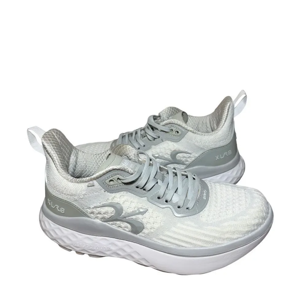 XLR8 Women's Gray Performance Sneakers gravity Gdefy size 8.5